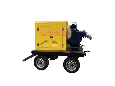 移動式柴油機自吸排汙泵車